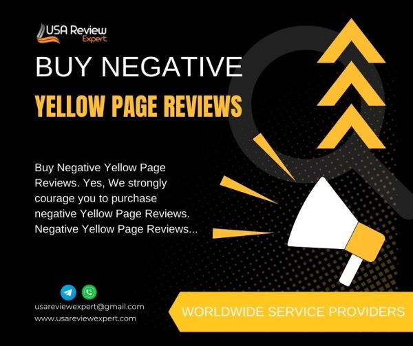 Buy Negative Yellow Page Reviews