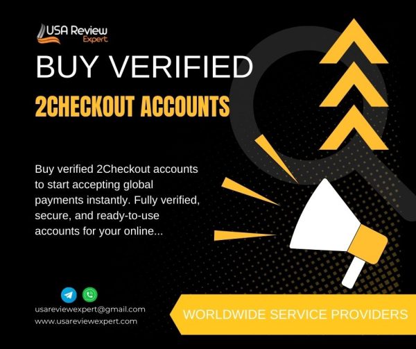 Buy Verified 2Checkout Accounts